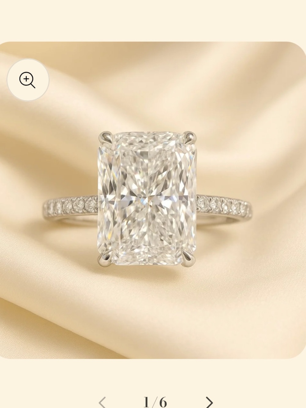 333 Beverly Hills Amber Scholl The Radiant Ring Size 5